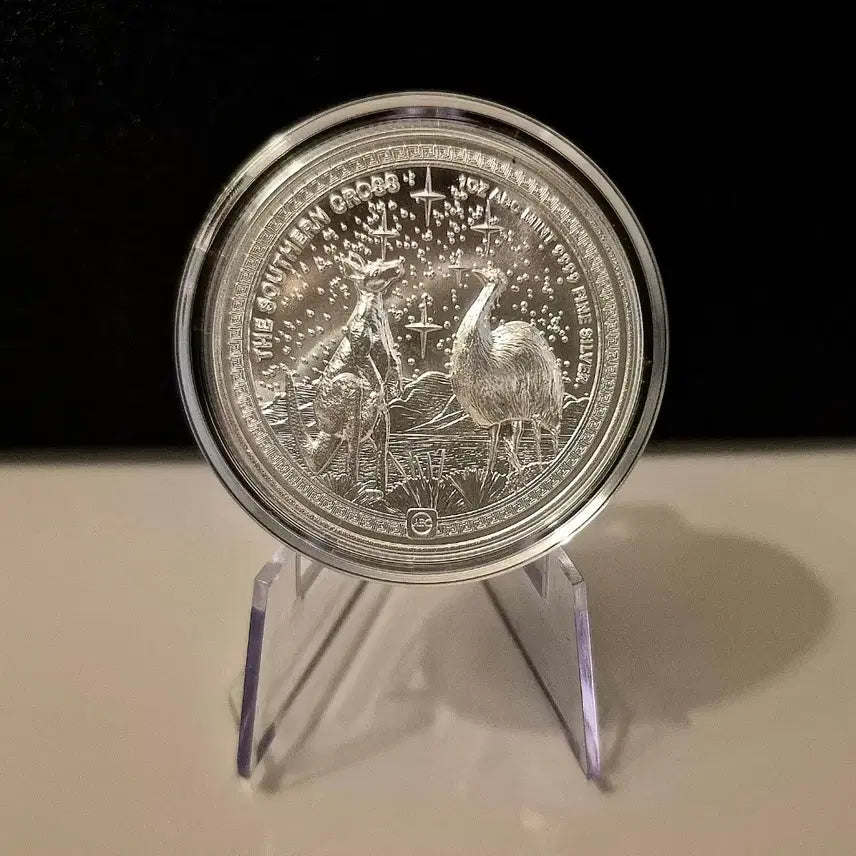 [BUNJANG] Australia High Relief Southern Cross Silver Coin 1 oz 99.9 Purity / 호주 하이릴리프 남십자성 은화 1온스  순도99.9