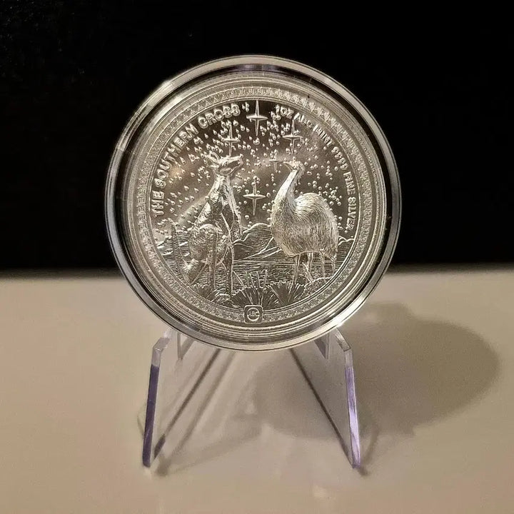[BUNJANG] Australia High Relief Southern Cross Silver Coin 1 oz 99.9 Purity / 호주 하이릴리프 남십자성 은화 1온스  순도99.9