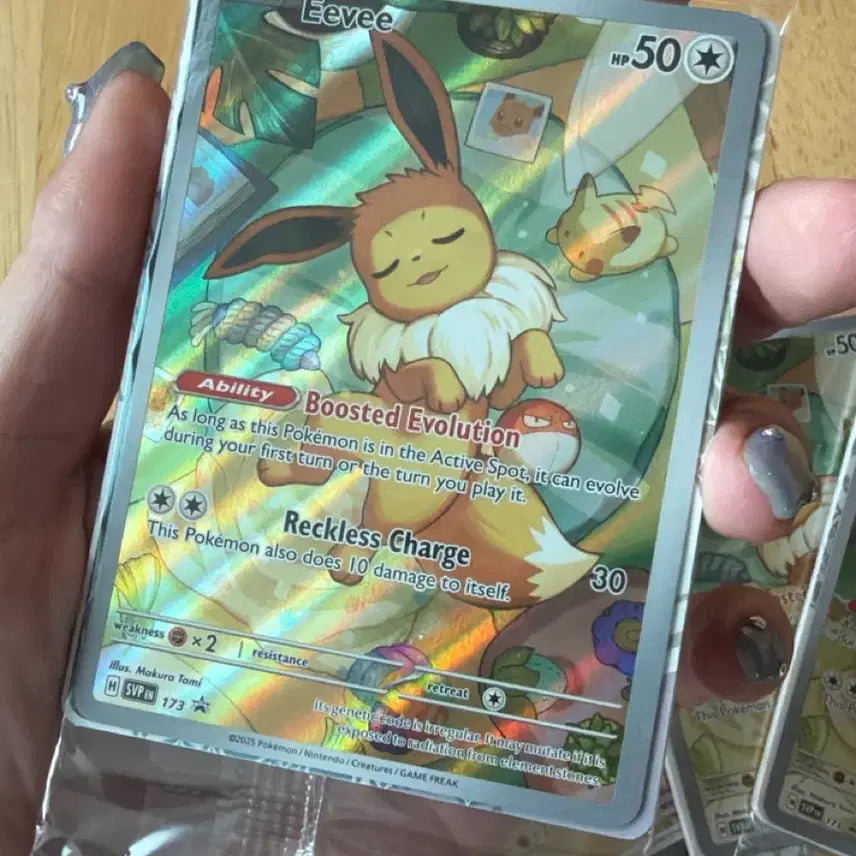 [BUNJANG] Pokemon Eevee Promo Card / 포켓몬 카드 이브이 프로모 카드