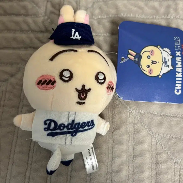[BUNJANG] Monchouchou Usagi MLB Dodgers Doll / 먼작귀 우사기 MLB 다저스 인형