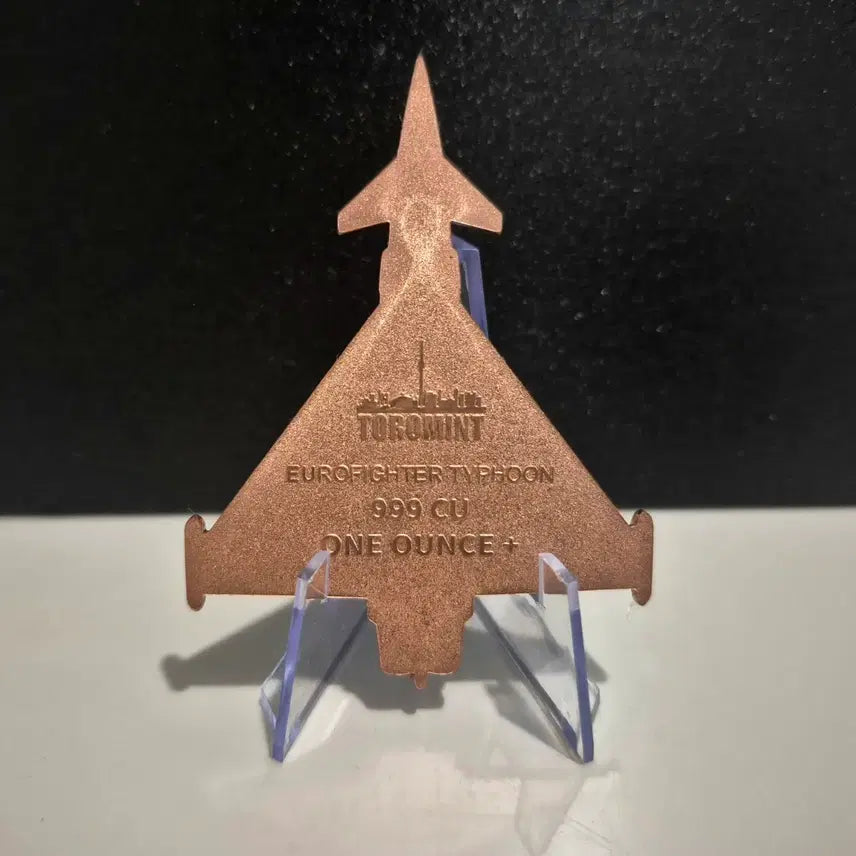 [BUNJANG] Europfighter Typhoon &amp; Trump 1oz Copper Bars (Bundle Set) / 유로파이터 전투기 구리바 1온스, 트럼프 구리바 1온스