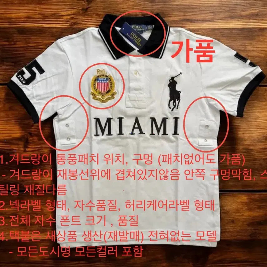[SOLD OUT] [정보] 폴로 치프키프 가품 비교방법