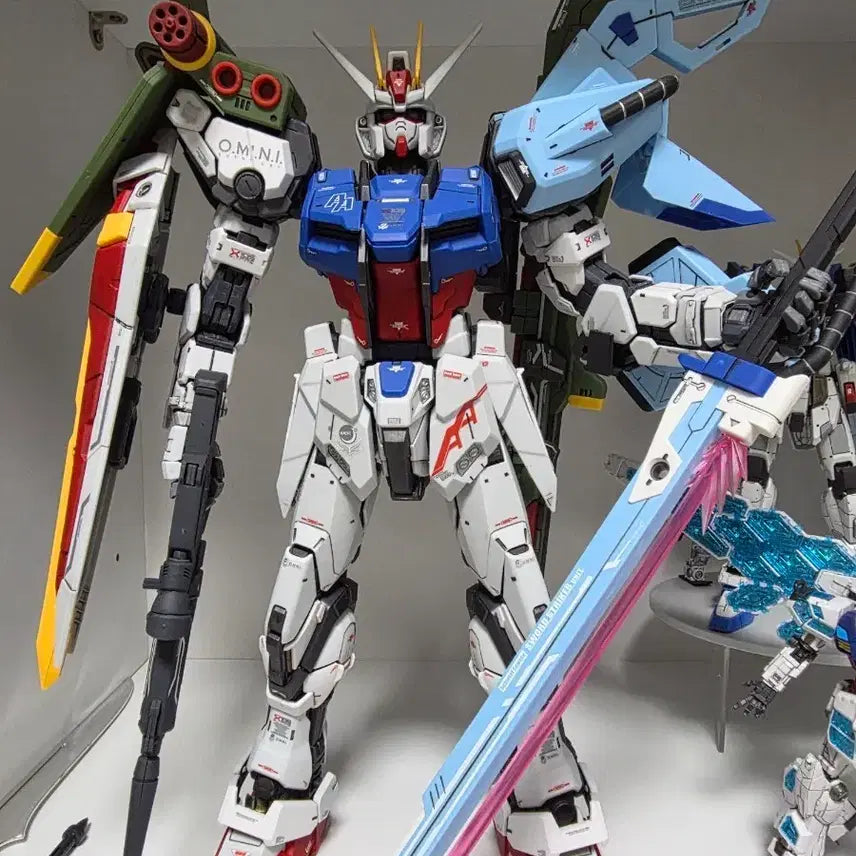 [BUNJANG] Daban PG Strike Gundam Full Weapon Custom Build / 다반 건담 PG 스트라이크 풀웨폰 완성작 팝니다.
