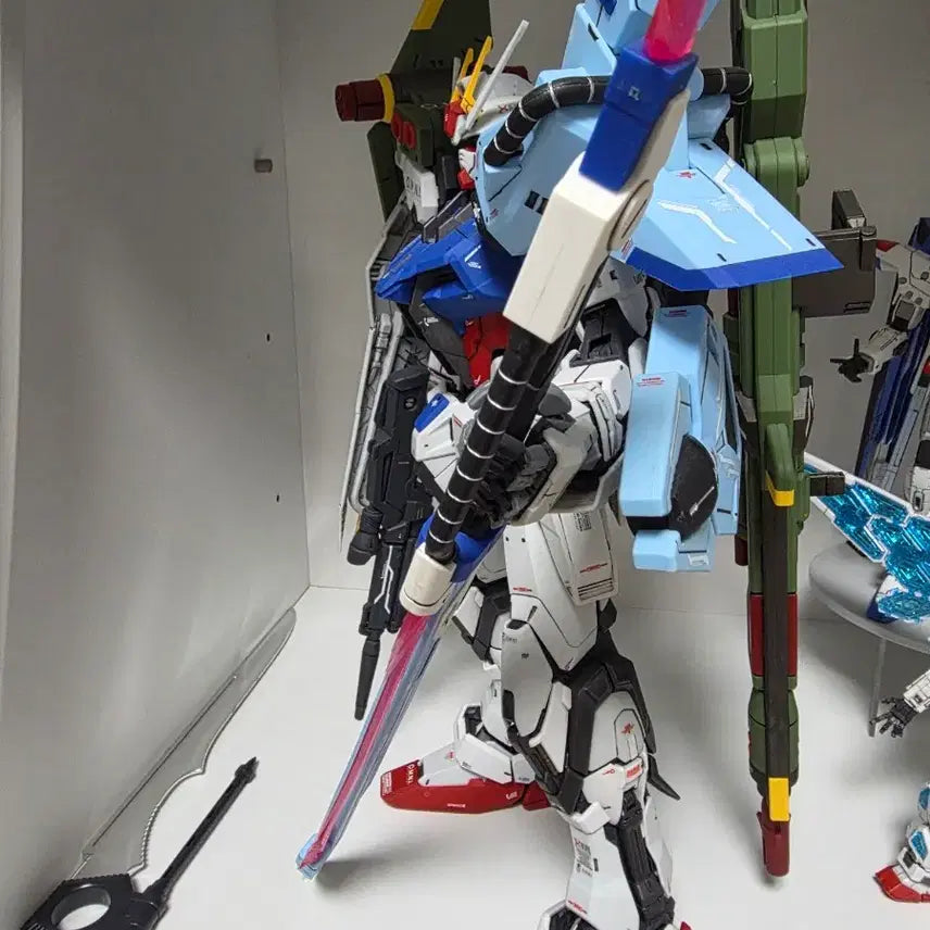 [BUNJANG] Daban PG Strike Gundam Full Weapon Custom Build / 다반 건담 PG 스트라이크 풀웨폰 완성작 팝니다.
