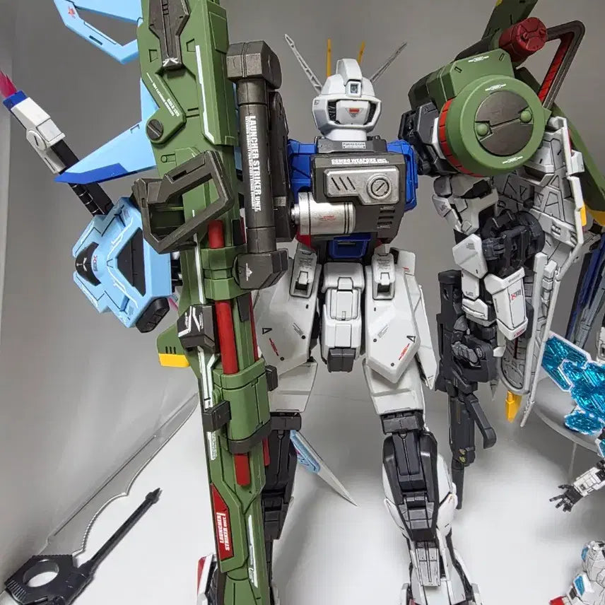 [BUNJANG] Daban PG Strike Gundam Full Weapon Custom Build / 다반 건담 PG 스트라이크 풀웨폰 완성작 팝니다.