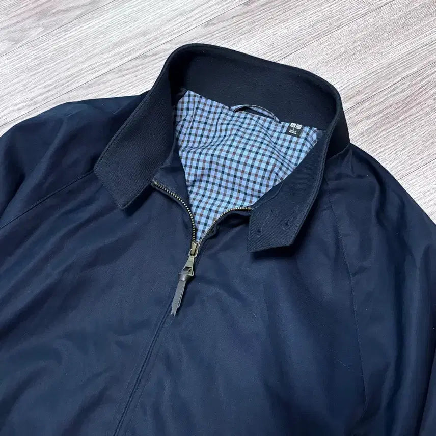 [BUNJANG] Uniqlo Harrington Jacket Yurakuta Navy / [L] 유니클로 해링턴 자켓 유라쿠타 네이비컬러