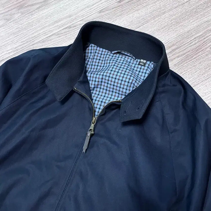 [BUNJANG] Uniqlo Harrington Jacket Yurakuta Navy / [L] 유니클로 해링턴 자켓 유라쿠타 네이비컬러