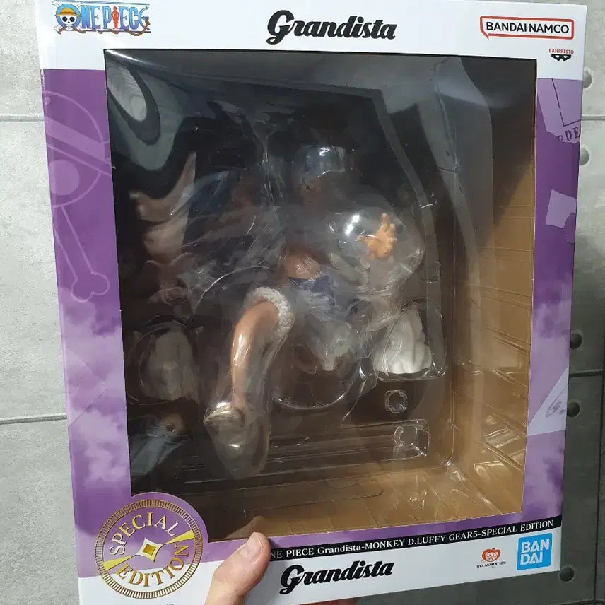 [BUNJANG] Banpresto One Piece Luffy Grandista Special Edition Gear 5 Lightning Figure / 반프레스토 원피스 루피 그란디스타 스페셜 에디션 기어 5 번개 피규어
