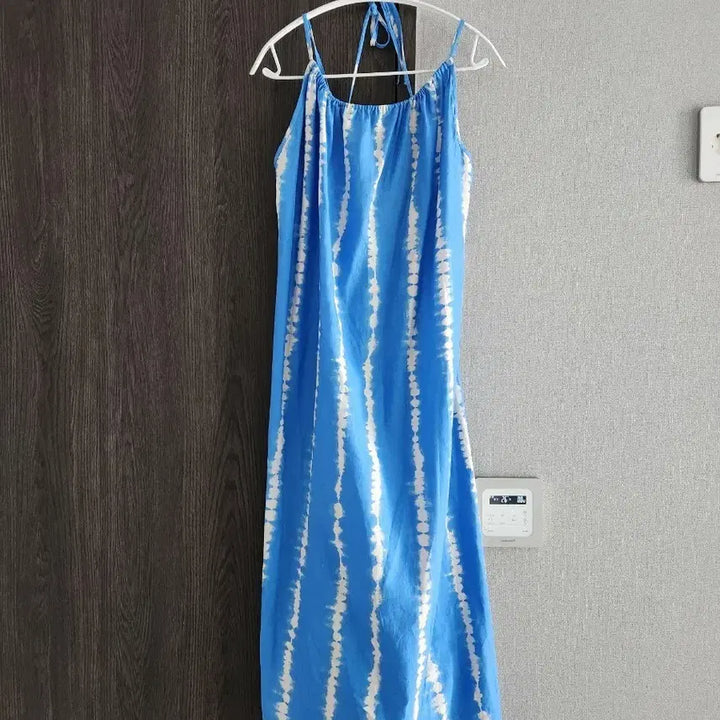[SOLD OUT] 새상품)) 자라 린넨 타이 다이 패턴 원피스 44~66