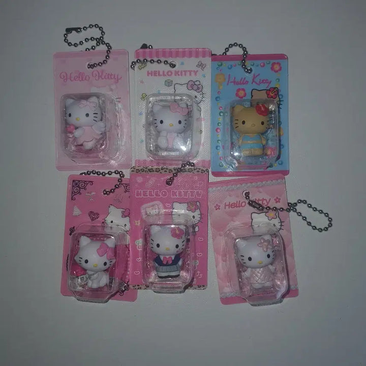 [BUNJANG] Sanrio Hello Kitty Miniature Package Gacha Full Set (6 Types) / 산리오 헬로키티 미니어처 패키지 가챠 6종 풀세트