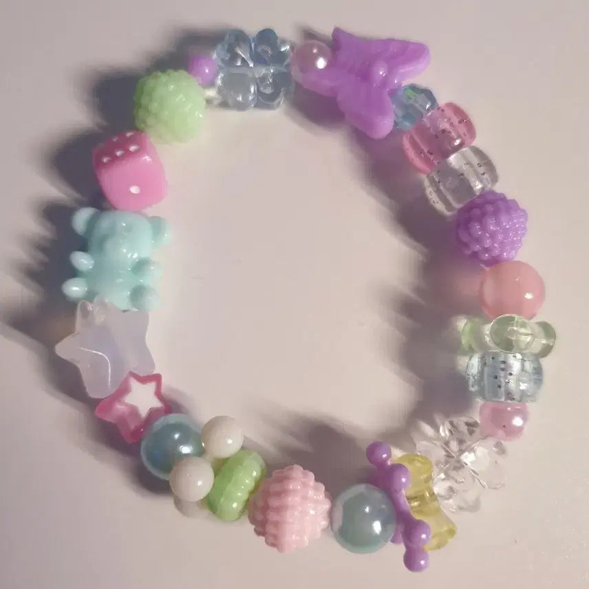 [BUNJANG] Pastel Core Beaded Bracelet / 파스텔 코어 비즈팔찌