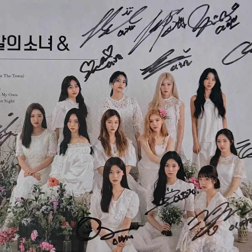 [BUNJANG] LOONA PTT Signed Album + Handwritten Message / 이달의소녀 PTT 싸인앨범 +친필메세지