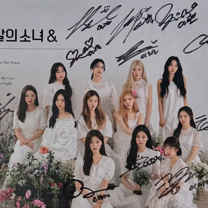 [BUNJANG] LOONA PTT Signed Album + Handwritten Message / 이달의소녀 PTT 싸인앨범 +친필메세지