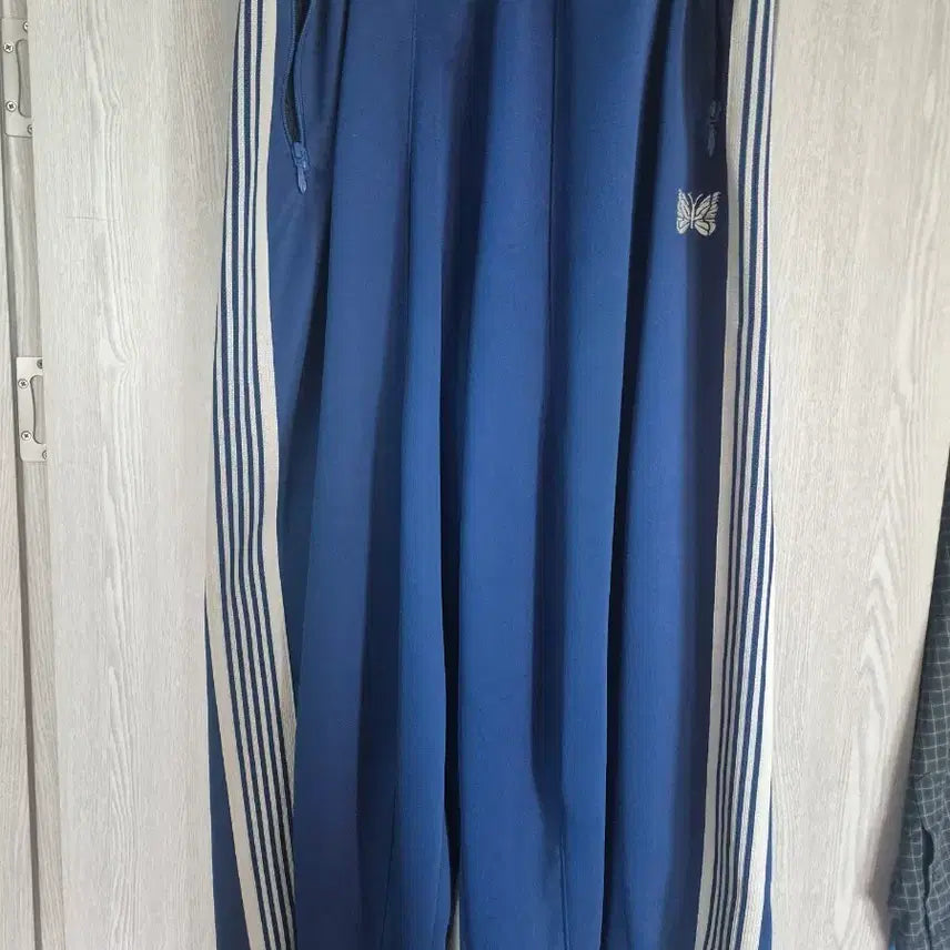 [BUNJANG] Needles HD Track Pants Royal Blue M / 니들스 hd 트랙펜츠 로얄블루 M
