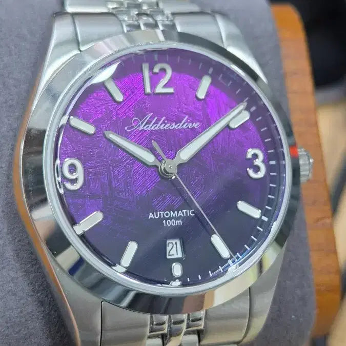 [SOLD OUT] Addiesdive ad2547 퍼플  100m 방수 시계
