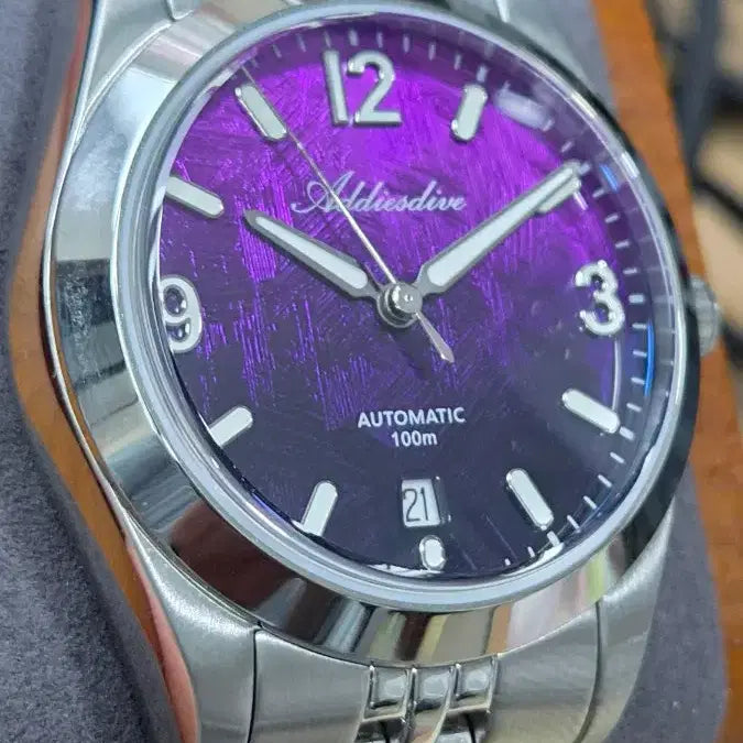 [SOLD OUT] Addiesdive ad2547 퍼플  100m 방수 시계