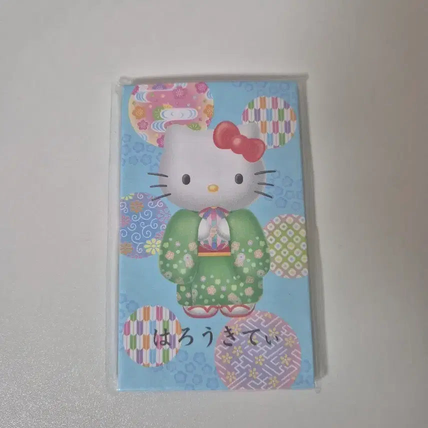[BUNJANG] Sanrio Hello Kitty Traditional Japanese Pattern Vintage Money Envelopes / 산리오정품] 헬로키티 부채 일본 전통 문양 고전 봉투 용돈봉투