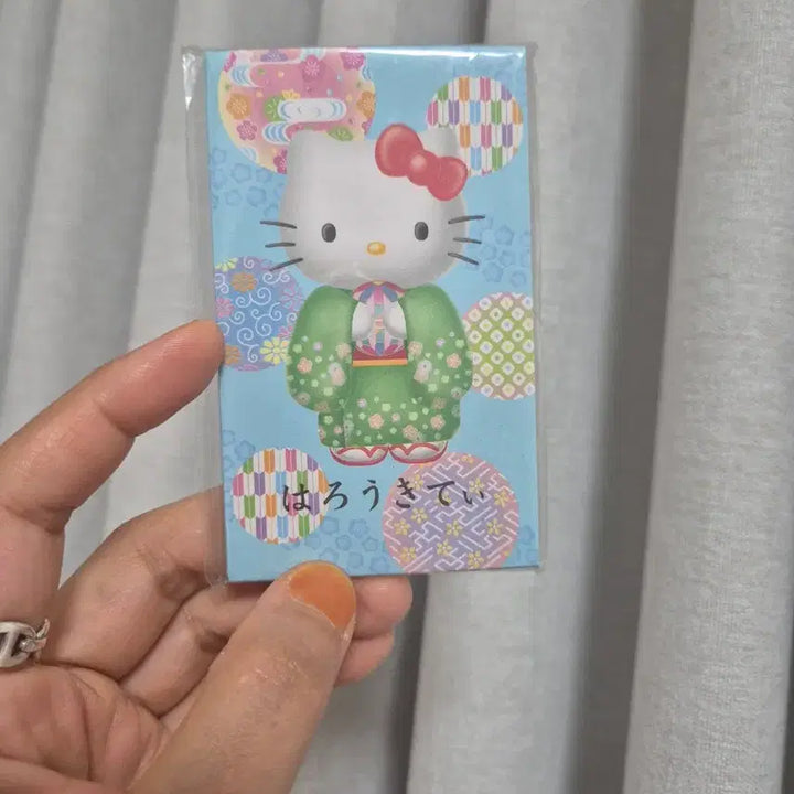 [BUNJANG] Sanrio Hello Kitty Traditional Japanese Pattern Vintage Money Envelopes / 산리오정품] 헬로키티 부채 일본 전통 문양 고전 봉투 용돈봉투