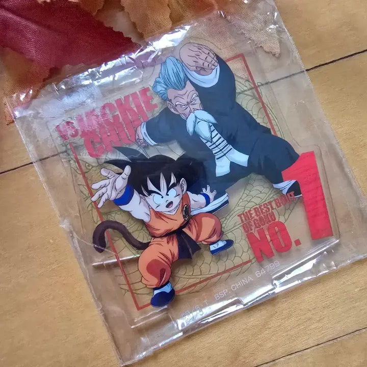 [BUNJANG] Dragon Ball Ichiban Kuji H Prize Goku x Jackie Chun Acrylic Stand / 드래곤볼 제일복권 H상 손오공 x 재키춘 아크릴스탠드