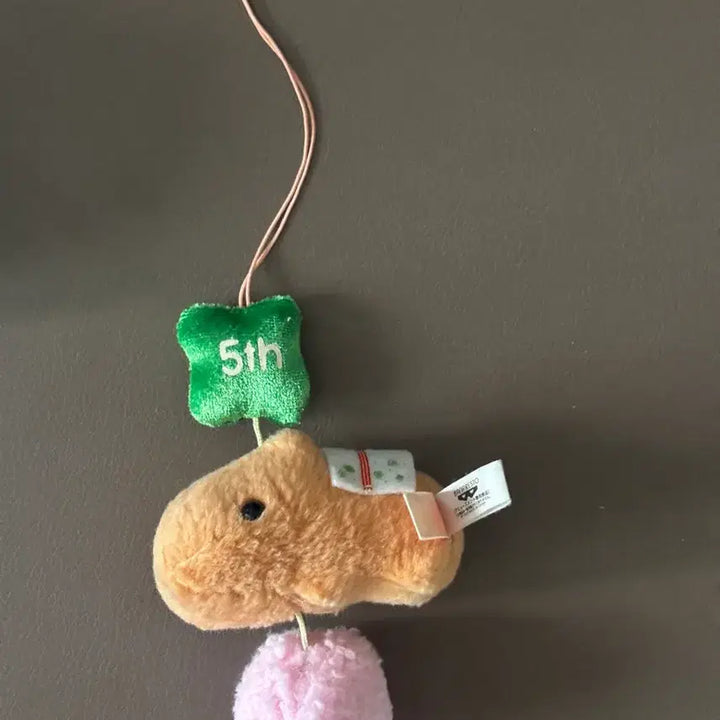 [BUNJANG] Capybara Plush Keychain (Small) / 카피바라 인형 키링(소형)