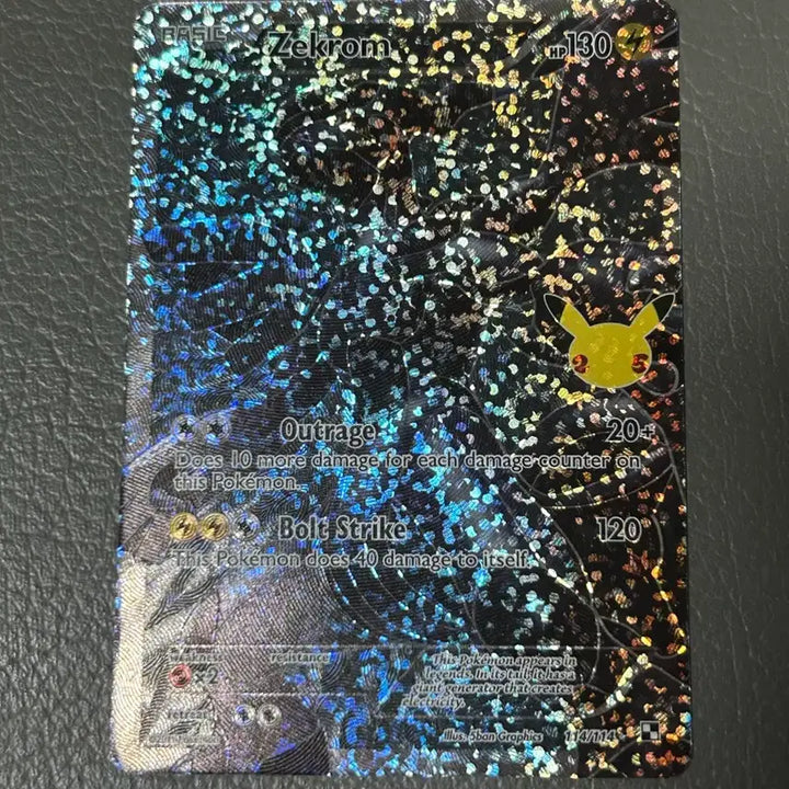 [BUNJANG] Pokemon 25th Anniversary Zekrom Promo (North American Edition) / 포켓몬카드 25주년 제크로무 프로모 북미판
