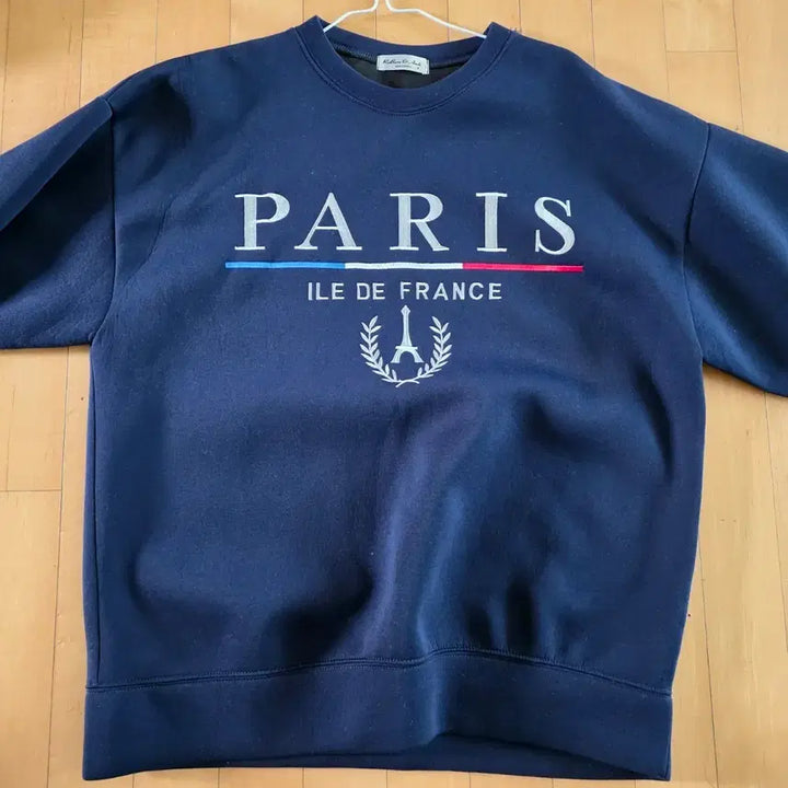 [BUNJANG] Paris Ile-de-France Sweatshirt Eiffel Series Navy / [택포] 파리 일드프랑스 맨투맨 [에펠시리즈]