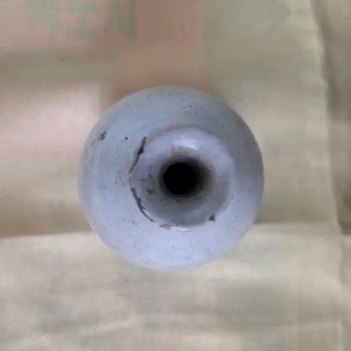 [BUNJANG] Joseon Dynasty White Porcelain Oil Lamp / 조선시대 백자 유병