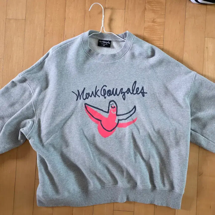 [BUNJANG] Mark Gonzales Sweatshirt Grey M / [택포]마크곤잘레스 맨투맨 그레이 M