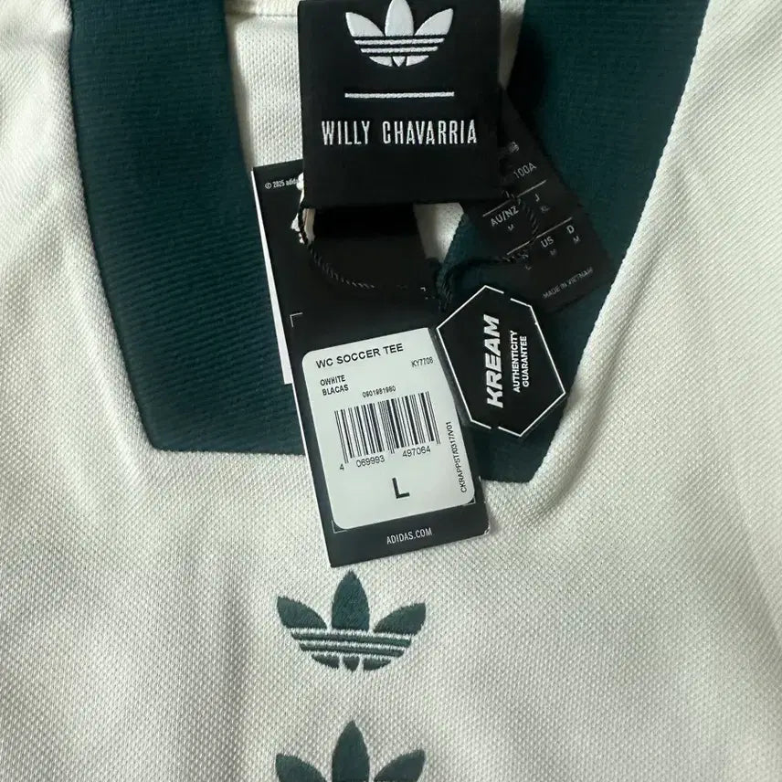 [SOLD OUT] 아디다스 윌리 차바리아 사커 티셔츠 L