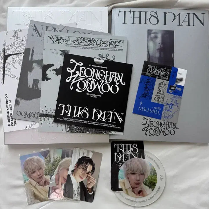 [BUNJANG] SEVENTEEN The Thirteen Album Jeonghan/Wonwoo Disment Photocard Bundle / 정한원우 디스맨 앨범+정한코스터