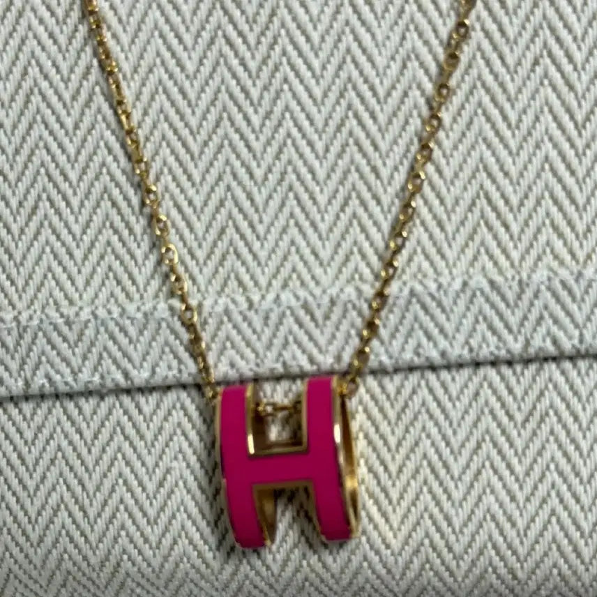 [BUNJANG] Hermes Pop H Necklace / (정품) 에르메스 목걸이