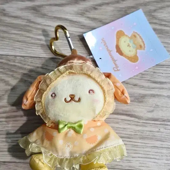[SOLD OUT] 산리오 스위트레인 레인코트 우비 폼폼푸린 인형 키링