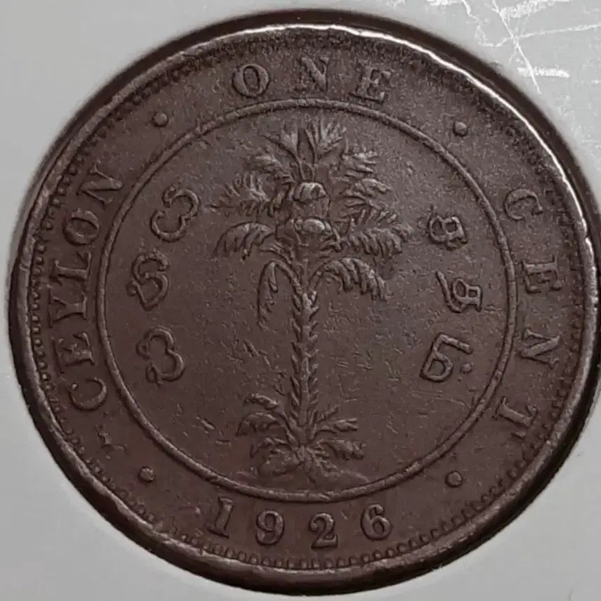 [SOLD OUT] 영국령 실론 1926년 1센트.외국주화 주화 화폐 동전