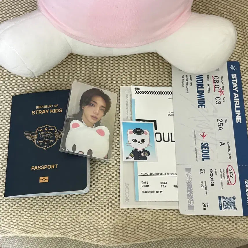 [SOLD OUT] 스키즈 스키주 지니렛 허그미 나안아 인형 + 팝업 입장특전