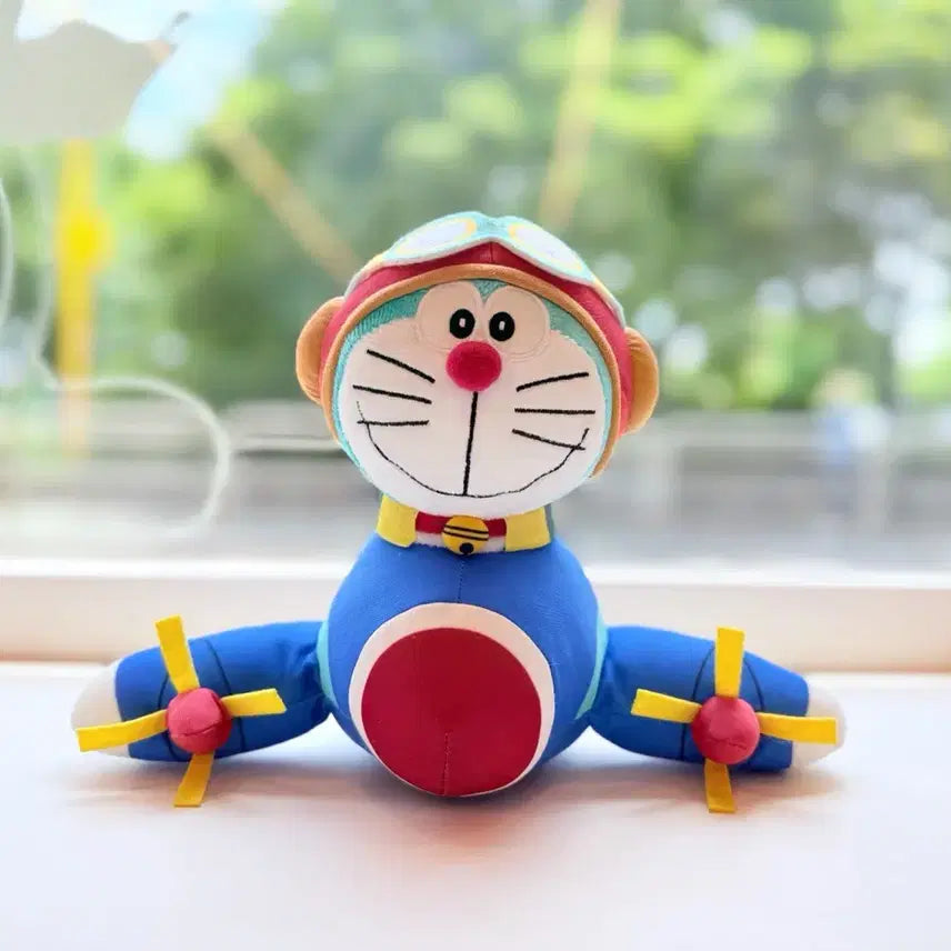 [SOLD OUT] 일본 노비타와 하늘의 이상향 도라에몽 비행기 봉제 인형