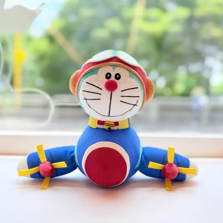 [SOLD OUT] 일본 노비타와 하늘의 이상향 도라에몽 비행기 봉제 인형