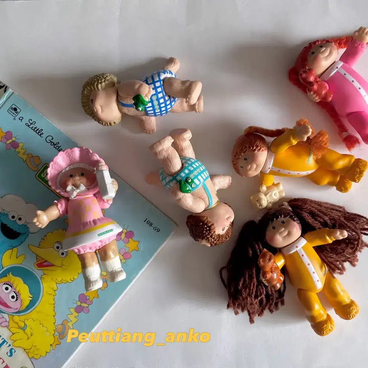 [SOLD OUT] 1984s/풍성한 브라운헤어에 핑크볼터치가 양배추피규어rare