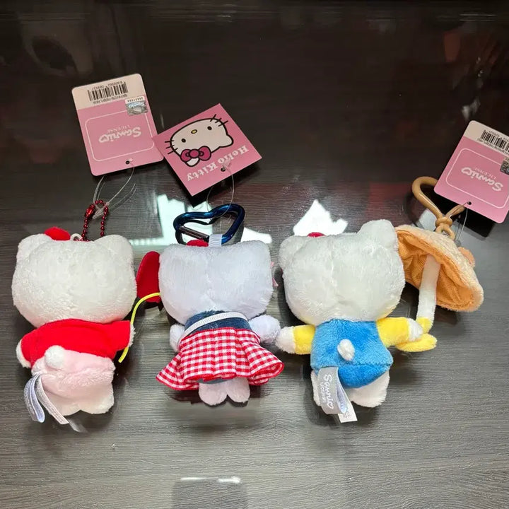[SOLD OUT] 일괄) 산리오 헬로키티 안경 풍선 인형 키링
