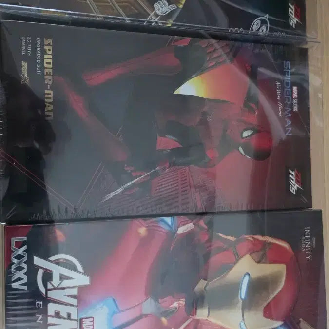 [BUNJANG] ZO Toys Deadpool, Wolverine, Iron Man, Spider-Man Action Figure Set / zo toys 데드풀 울버린 아이언맨 스파이더맨 세트