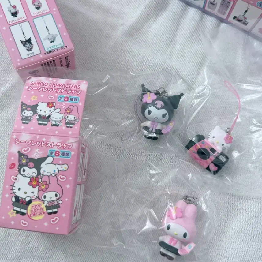 [BUNJANG] Sanrio Gyaru Strap Set of 3 / 산리오 코갸루 스트랩 3개 세트판매