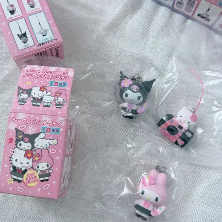 [BUNJANG] Sanrio Gyaru Strap Set of 3 / 산리오 코갸루 스트랩 3개 세트판매