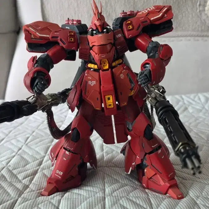 [BUNJANG] MG Sazabi Assembly Model Kit / mg사자비 가조 3기