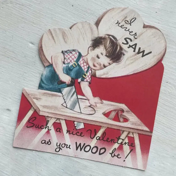 [BUNJANG] 1950s Vintage Valentine Card / 1950s/빈티지 발렌타인카드-rare-