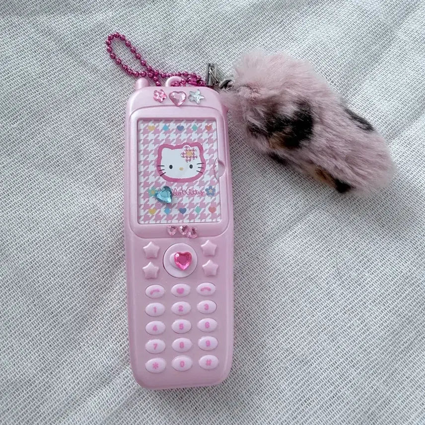 [BUNJANG] Kitty Gyaru Phone Charm / 키티 갸루 핸드폰 키링