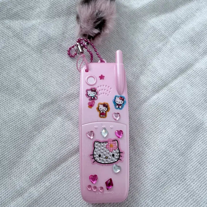 [BUNJANG] Kitty Gyaru Phone Charm / 키티 갸루 핸드폰 키링