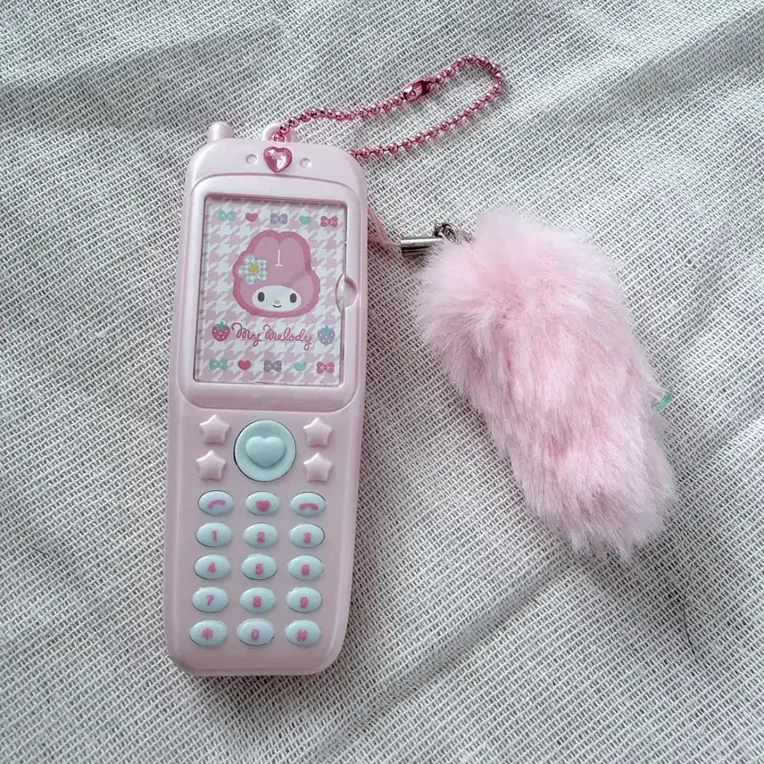 [BUNJANG] My Melody Gyaru Phone Charm / 마이멜로디 갸루 핸드폰 키링