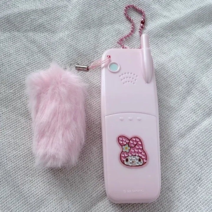[BUNJANG] My Melody Gyaru Phone Charm / 마이멜로디 갸루 핸드폰 키링