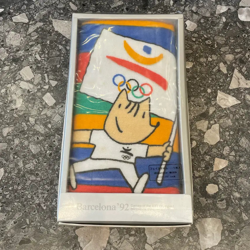 [BUNJANG] 1992 Barcelona Olympics Commemorative Towel / 1992 Barcelona Olympic Towel