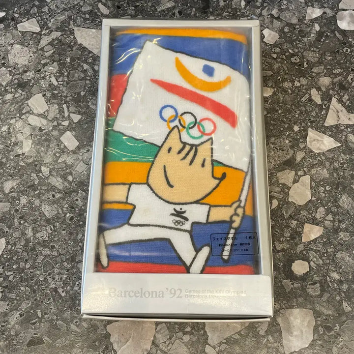 [BUNJANG] 1992 Barcelona Olympics Commemorative Towel / 1992 Barcelona Olympic Towel
