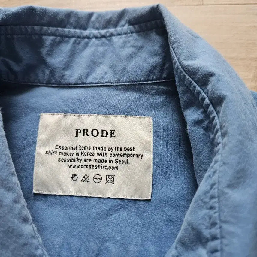 [BUNJANG] PROD Blue Dress Shirt / 프로드 셔츠 블루 색상